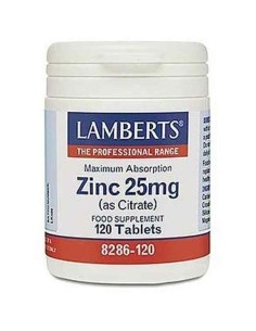 Supplément Alimentaire Lamberts Citrate de zinc 120 Unités de Lamberts, Zinc - Ref: S0583139, Precio: 16,49 €, Descuento: %