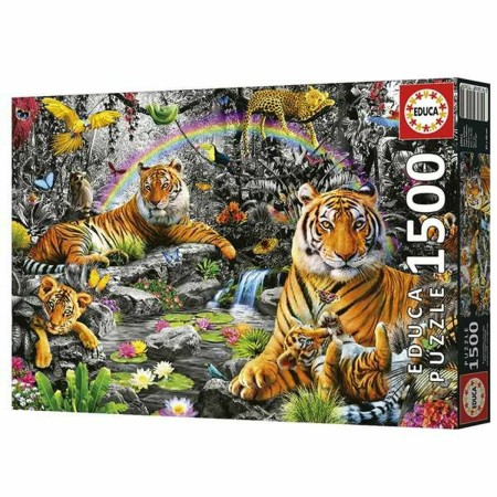 Puzzle Educa Radious jungle 1500 Pièces de Educa, Puzzles classiques - Réf : S7188690, Prix : 33,55 €, Remise : %