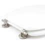 Toilet Seat Gelco White | Tienda24 - Global Online Shop Tienda24.eu