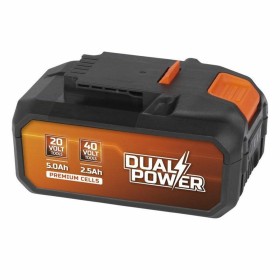 Batería de litio recargable Powerplus Dual Power Powdp9037 20 V 2,5 Ah 5 Ah Litio Ion 40 V de Powerplus, Accesorios de herram...