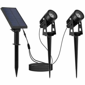 Lámpara solar Wiz Elpas Negro 400 lm | Tienda24 Tienda24.eu