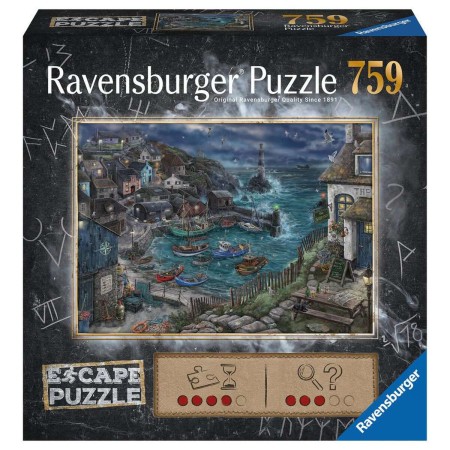 Puzzle Ravensburger 17528 Escape - Treacherous Harbor 759 Peças | Tienda24 - Global Online Shop Tienda24.eu