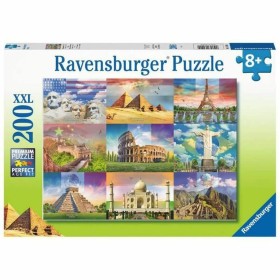 Puzzle Ravensburger 13290 XXL Monumentos del mundo 200 Piezas de Ravensburger, Puzzles - Ref: S7193315, Precio: 28,36 €, Desc...