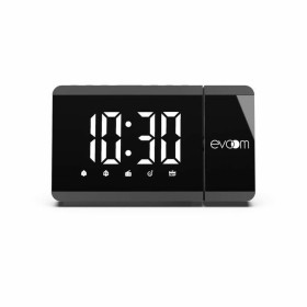 Clock-Radio Evoom Black Modern by Evoom, Radios - Ref: S7196145, Price: 35,31 €, Discount: %