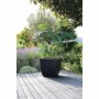 Blumentopf EDA 43,5 x 43,5 x 44,5 cm Schwarz Kunststoff karriert Moderne | Tienda24 - Global Online Shop Tienda24.eu