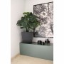 Blumentopf EDA 43,5 x 43,5 x 44,5 cm Schwarz Kunststoff karriert Moderne | Tienda24 - Global Online Shop Tienda24.eu