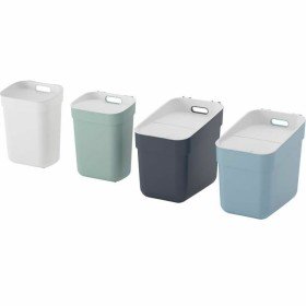 Cubo para la Basura DKD Home Decor Menta Mate 21 x 15 x 29,5 cm Metal 5 L Básico | Tienda24 Tienda24.eu