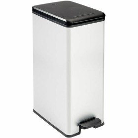 Waste bin KIS Chic Black polypropylene 50 L | Tienda24 Tienda24.eu