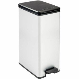 Cubo de basura Curver 240640 Plateado Plástico 40 L