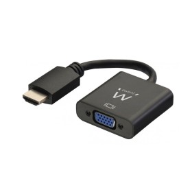 Adaptador HDMI a VGA con Audio Ewent EW9864 0,23 m de Ewent, Accesorios para reproductores de MP3 - Ref: M0304911, Precio: 10...