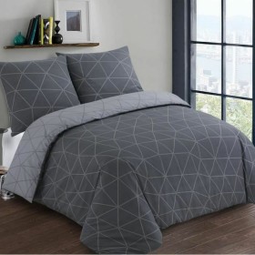 Duvet cover set Alexandra House Living QUTUN Natural Single 180 x 220 cm 3 Pieces | Tienda24 Tienda24.eu