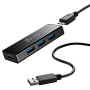 USB Hub j5create JUH340-N Black 60 cm (1 Unit) by j5create, USB Cables - Ref: M0305172, Price: 36,82 €, Discount: %