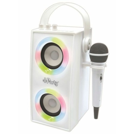 Altifalante Portátil iParty Lexibook BTP180Z Bluetooth Branco | Tienda24 Tienda24.eu