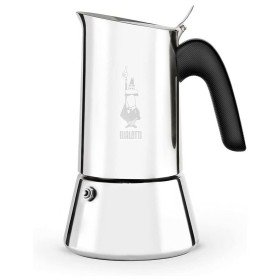 Italienische Kaffeemaschine Bialetti Venus box Silberfarben Metall Ede