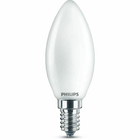 Bombilla LED Vela Philips Equivalent 40 W Multicolor E14 F 4,3 W (2700k) | Tienda24 Tienda24.eu