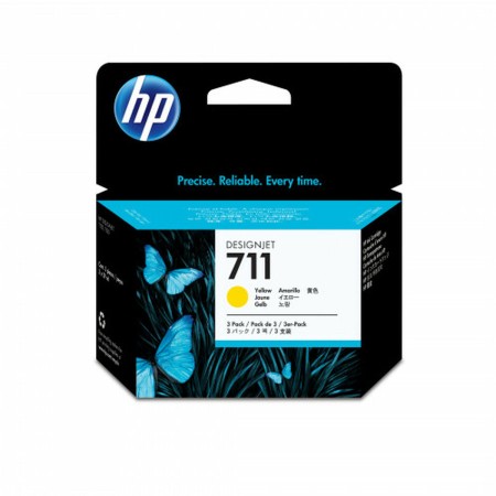 Original Ink Cartridge HP HP 711 Yellow by HP, Printer toners and inks - Ref: M0305458, Price: 78,15 €, Discount: %