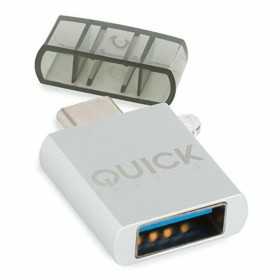 Adaptateur USB-C vers USB Quick Media QMACUSB de Quick Media, Adaptateurs USB - Réf : M0305542, Prix : 18,21 €, Remise : %