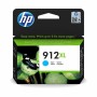 Tinteiro de Tinta Original HP 912XL Ciano | Tienda24 Tienda24.eu