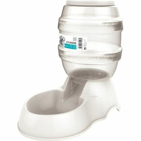 Pet Water Fountain MPETS White Plastic 3,5 L | Tienda24 Tienda24.eu