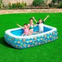 Piscina Hinchable para Niños Bestway Floral 229 x 152 x 56 cm Azul de Bestway, Piscinas hinchables - Ref: D1400416, Precio: 4...