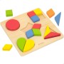 Puzzle Infantil de Madera Woomax Formas + 12 Meses 16 Piezas (6