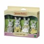 Puppen-Set Sylvanian Families Family Gray Rabbit | Tienda24 Tienda24.eu