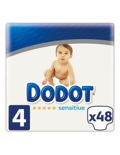 Fraldas descartáveis Dodot Dodot Sensitive Rn 2-5 Kg Tamanho 1 80 Unidades | Tienda24 Tienda24.eu