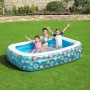 Piscina Hinchable para Niños Bestway Floral 229 x 152 x 56 cm Azul de Bestway, Piscinas hinchables - Ref: D1400416, Precio: 4...