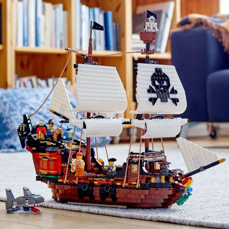 Jeu de Véhicules Lego Creator 31109 Pirate Ship 3-en-1 1260 Pièces | Tienda24 Tienda24.eu