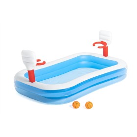 Inflatable Paddling Pool for Children Bestway 636 L 254 x 168 x 102 cm Basketball by Bestway, Paddling Pools - Ref: D1400418,...