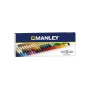 Crayons gras de couleur Manley MNC00088 Multicouleur de Manley, Cires - Réf : M0307174, Prix : 16,49 €, Remise : %