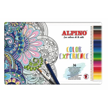 Lápices de Colores Acuarelables Alpino Color Experience Multicolor 36 Piezas de Alpino, Materiales de dibujo - Ref: M0307183,...