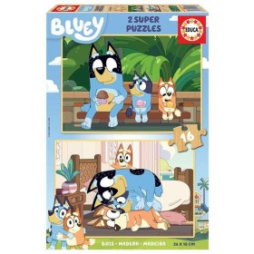 Set di 2 Puzzle Bluey 19406 16 Pezzi di Bluey, Puzzle classici - Rif: M0307208, Prezzo: 10,78 €, Sconto: %