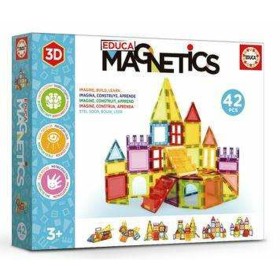 Construction set Educa Magnetics Magnetic 42 Pieces by Educa, Building & Construction Toys - Ref: M0307209, Price: 24,31 €, D...