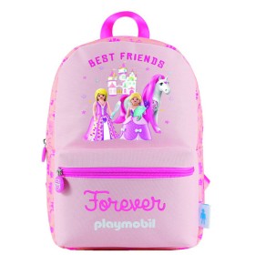 Mochila Escolar Playmobil Princess Cor de Rosa de Playmobil, Mochilas infantis - Ref: M0307256, Preço: 31,01 €, Desconto: %