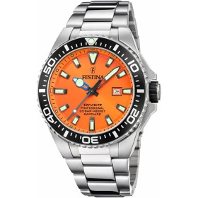 Men's Watch Festina F20663/4 Orange Silver by Festina, Wrist Watches - Ref: S7272802, Price: 176,01 €, Discount: %