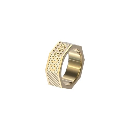 Anillo Hombre Guess JUMR03030JWYG62 22 | Tienda24 - Global Online Shop Tienda24.eu