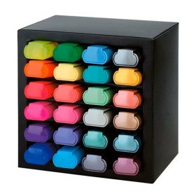 Ensemble de Marqueurs Fluorescents Faber-Castell Textliner Plastique 24 Pièces (24 Pièces) de Faber-Castell, Marque-pages - R...