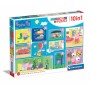 Set de 10 Puzzles Peppa Pig Clementoni SuperColor 220 Pièces | Tienda24 Tienda24.eu