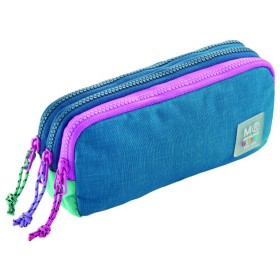 Trousse Fourre-Tout Triple Miquelrius Rider Violet Rectangulaire de Miquelrius, Trousses - Réf : M0307284, Prix : 17,00 €, Re...