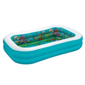 Inflatable Paddling Pool for Children Bestway 3D Multicolour 262 x 175 x 51 cm 2 persons by Bestway, Inflatable Pools - Ref: ...