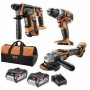 Drill and accessories set AEG Powertools | Tienda24 Tienda24.eu