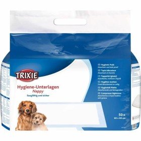 Tapete para Cão Trixie Nappy Wash Cinzento 60 x 90 cm | Tienda24 Tienda24.eu