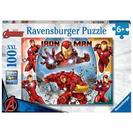 Puzzle Ravensburger Iron Man 100 Peças | Tienda24 Tienda24.eu