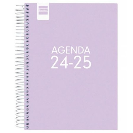 Agenda Finocam Cool Multicouleur Lila 2024-2025 (1 Unité) de Finocam, Agendas civils & carnets de RDV - Réf : M0307561, Prix ...