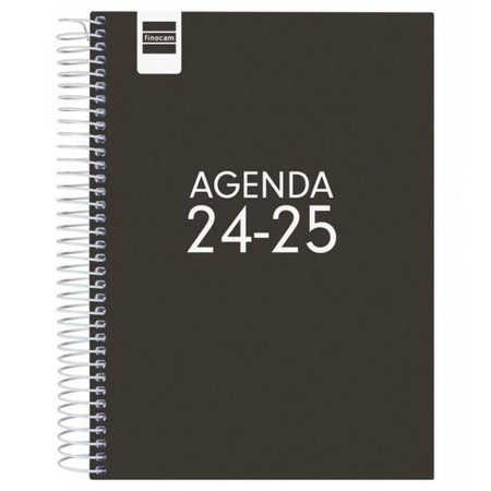 Diary Finocam Cool Black 2024-2025 by Finocam, Appointment Books & Planners - Ref: M0307564, Price: 9,84 €, Discount: %