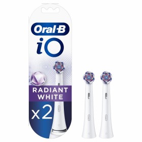 Tête de rechange Oral-B IO WW-2FFS 2UD Blanc 2 Unités de Oral-B, Brosses à dents électriques et accessoires - Réf : S7604099,...