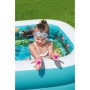 Piscina Gonfiabile per Bambini Bestway 3D Multicolore 262 x 175 x 51 cm 2 persone di Bestway, Piscine gonfiabili - Rif: D1400...