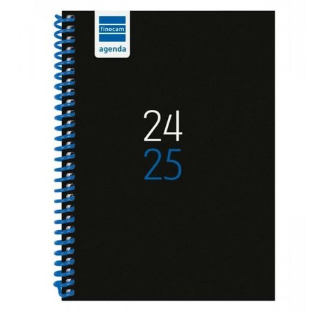 Agenda Finocam Diva Noir 2024-2025 de Finocam, Agendas civils & carnets de RDV - Réf : M0307581, Prix : 6,57 €, Remise : %