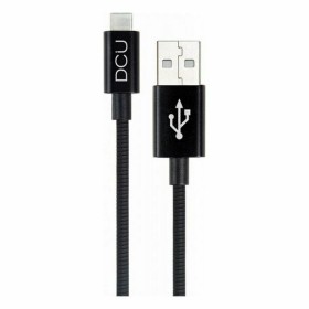 Câble USB A 2.0 vers USB C DCU 30402050 Noir (1M) de DCU Tecnologic, Câbles USB - Réf : S7606955, Prix : 10,62 €, Remise : %